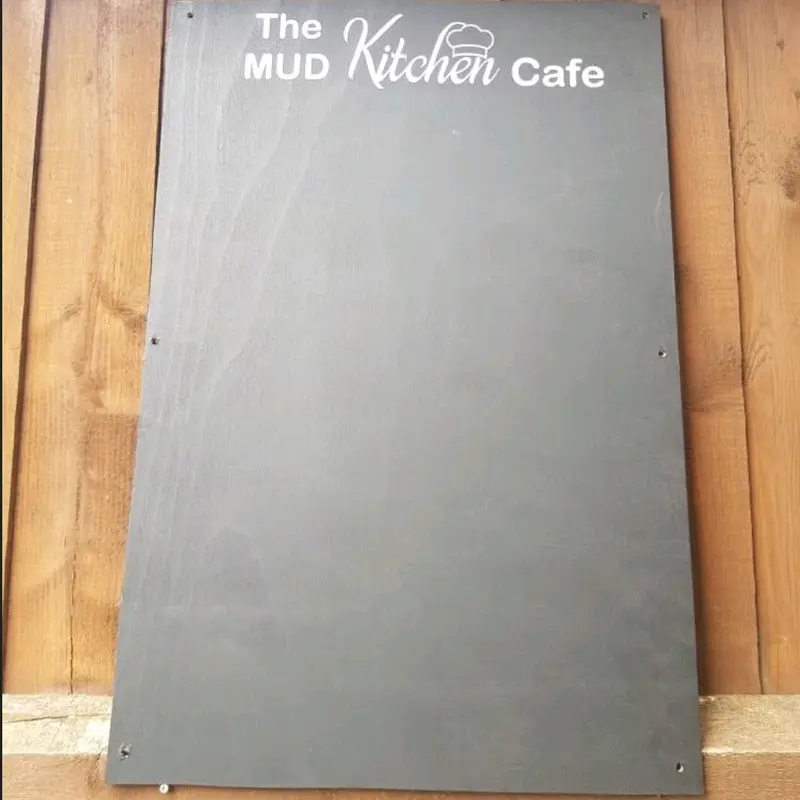 60x40cm wooden chalkboard, menu, mud kitchen, blackboard, mark making, drawing board 0