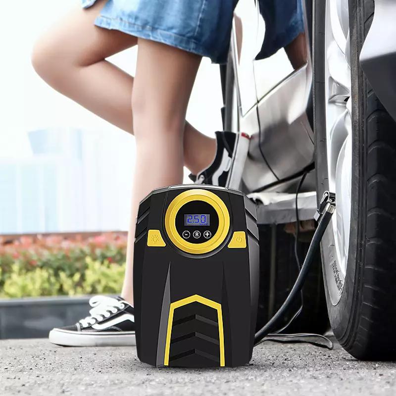 Product Introduction of Portable 12V 150PSI Electric Corded Car Tyre Inflator Pump - Air Compressor 0
