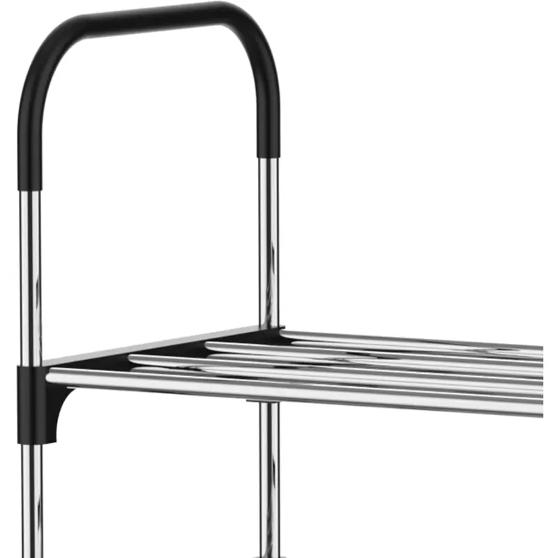 4-6 Tier Shoe Rack Stand Heavy Duty Sturdy Storage Self Organiser Up to 24 Pairs 8