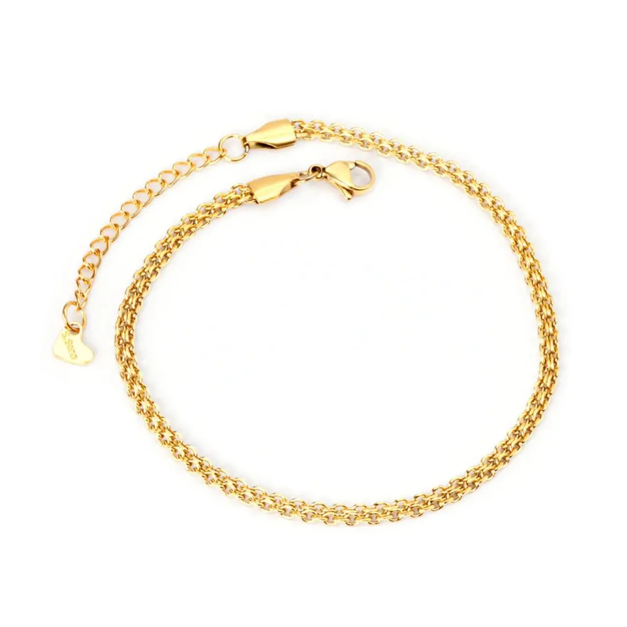 Golden Twist Anklet