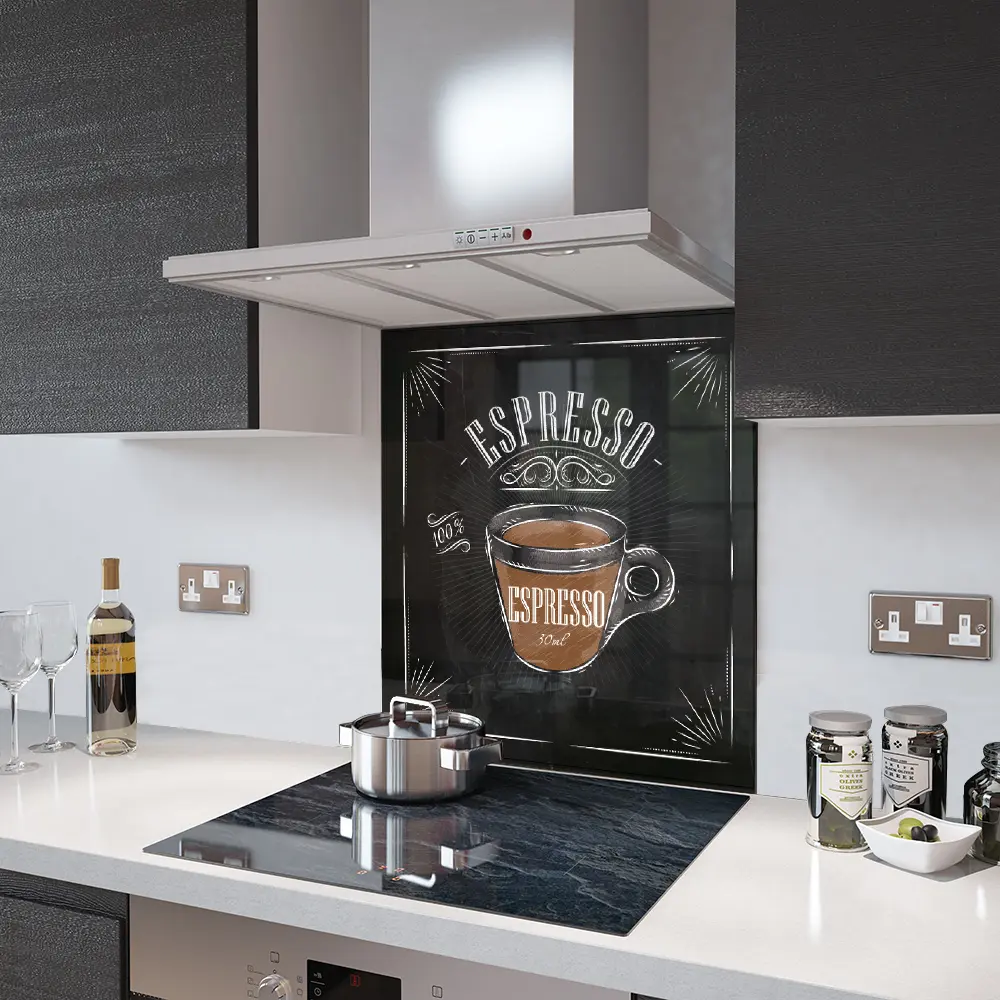 Glass Splashbacks Espresso Coffee