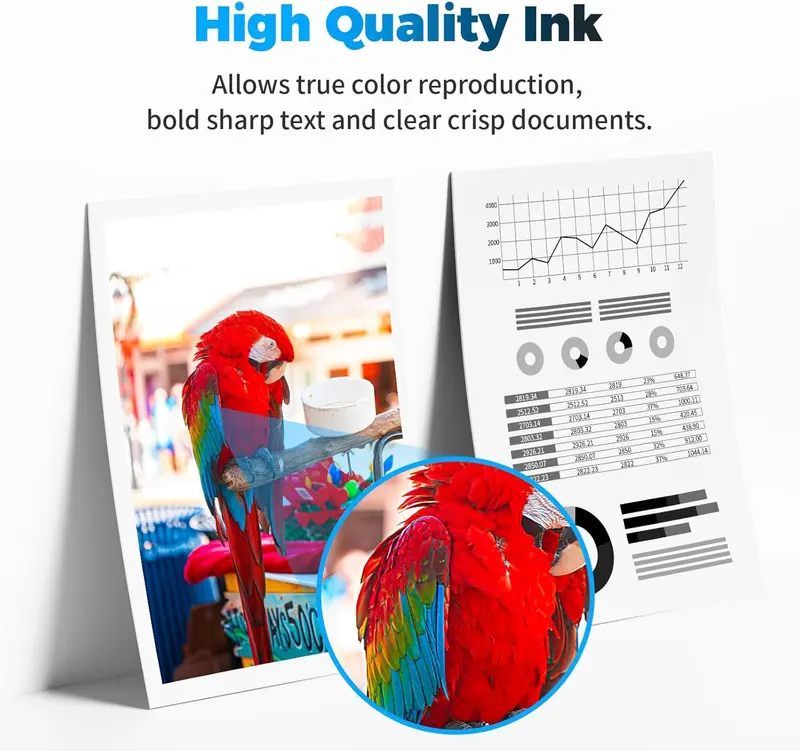 TRAHOO-31 32XL Refill Ink Bottles Compatible for HP Smart Tank 5101 5102 7301 7602 7001 6001 Plus 551 651 455 457 450 All-in-One Ink-Tank Printers (160ML 32XL Black Ink, 100ML 31 Color Ink, 4-Pack) 3