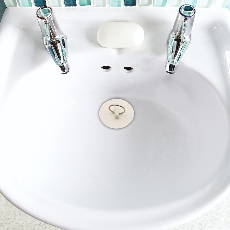 9 Pcs Bath Plugs - Rubber Bathroom & Kitchen Sink Plugs with Hanging Ring, Drain Stoppers for Bathtub & Tubs, 9 Sizes 4