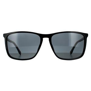 Hugo Boss Sunglasses BOSS 0665/S/IT 2M2 IR Black Gold Grey for Male - Mens Sunglasses - Menswear