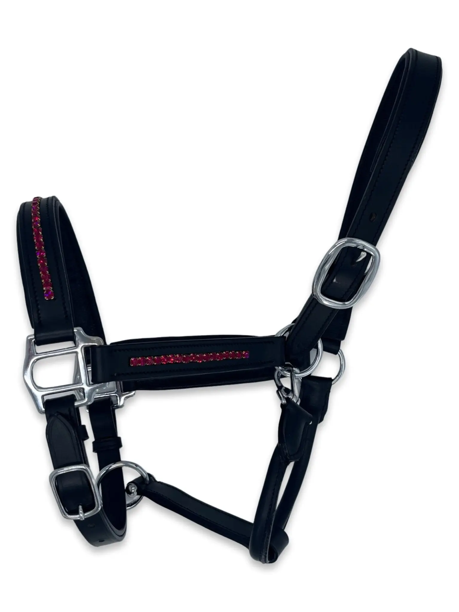 Ruby Leather Headcollar