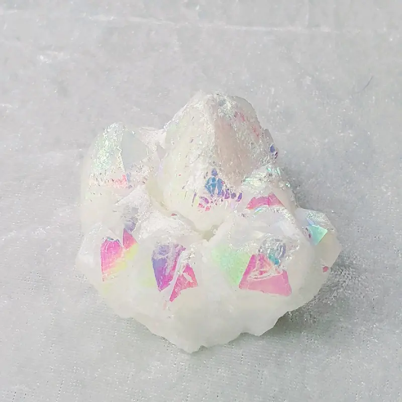 Aura Quartz Clusters, Aura Quartz Piece, one supplied quartzcrystal clear raw crystals 5