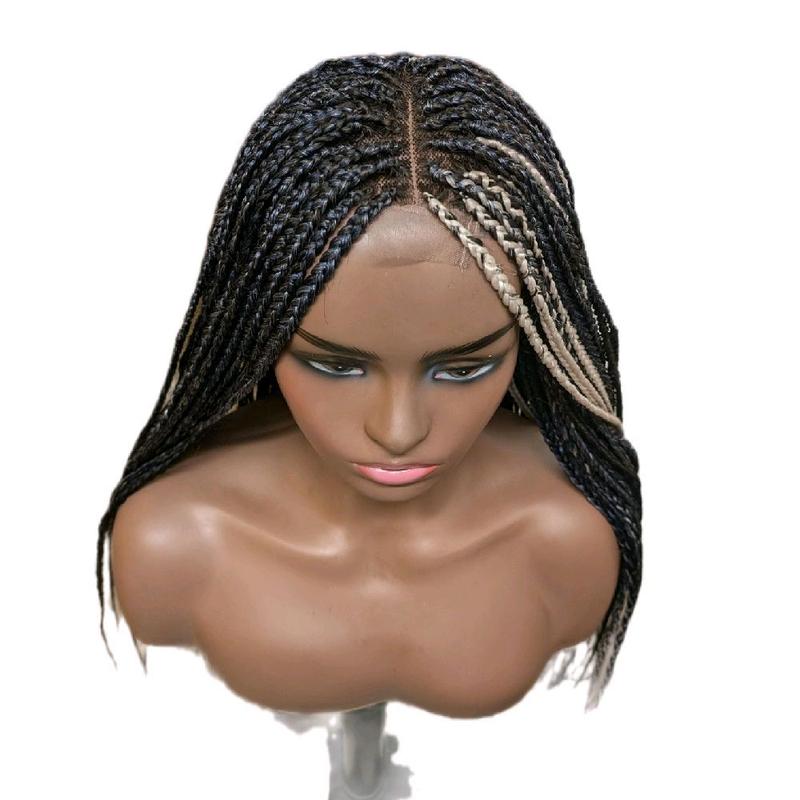 Product Introduction of Box braided Wig with 7x7 Closure for Women. 11