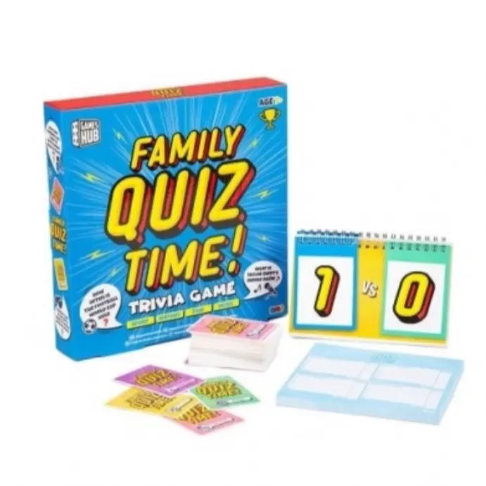 Family Quiz Night - All-Inclusive Trivia Game for Kids and Adults