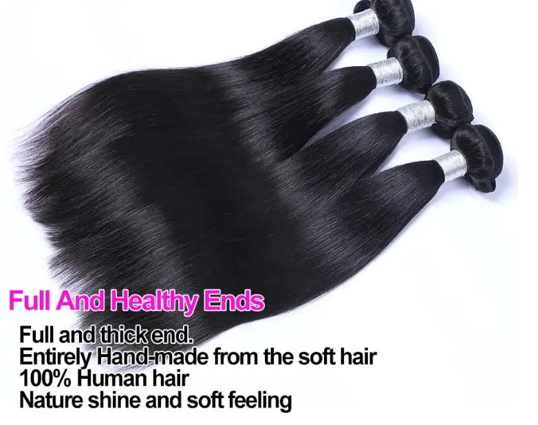 Lumio Raw Bone Straight Grade 10A Peruvian Bundles | Virgin Hair | Unprocessed