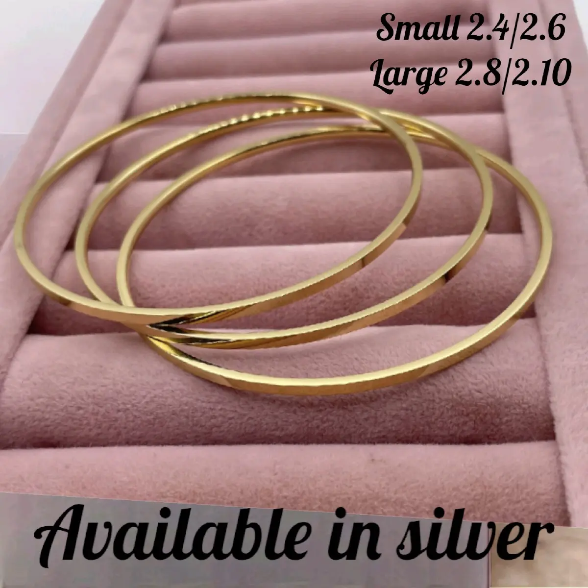 Saleena - Bangle Set stainless steel gold colour Onesize - gold colour Stainless steel bracelet, very good quality. The colour will not change. Perfect for any occasion