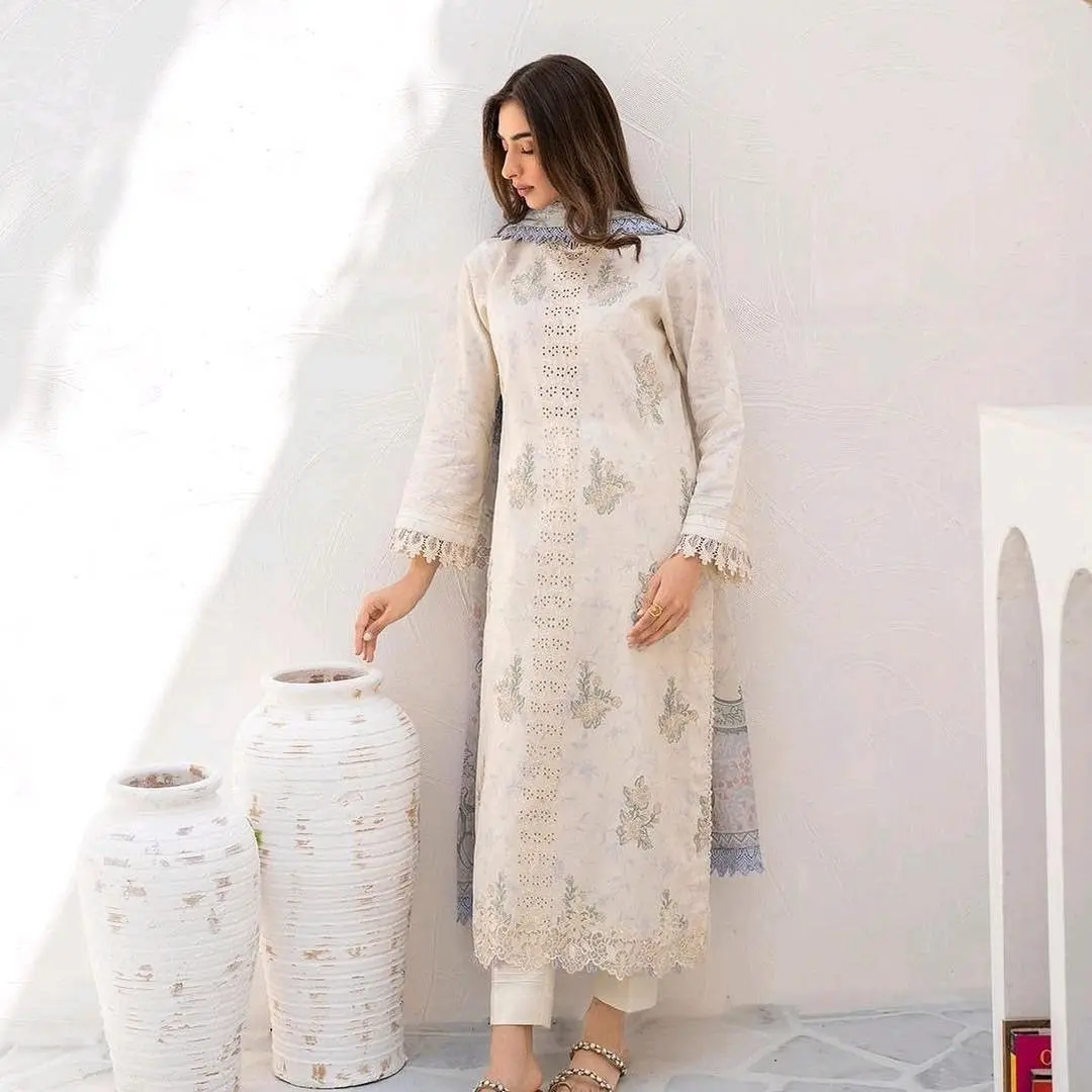 ALIYANAS - ZYNA  Embroidered  Outfit (ABY-0018)