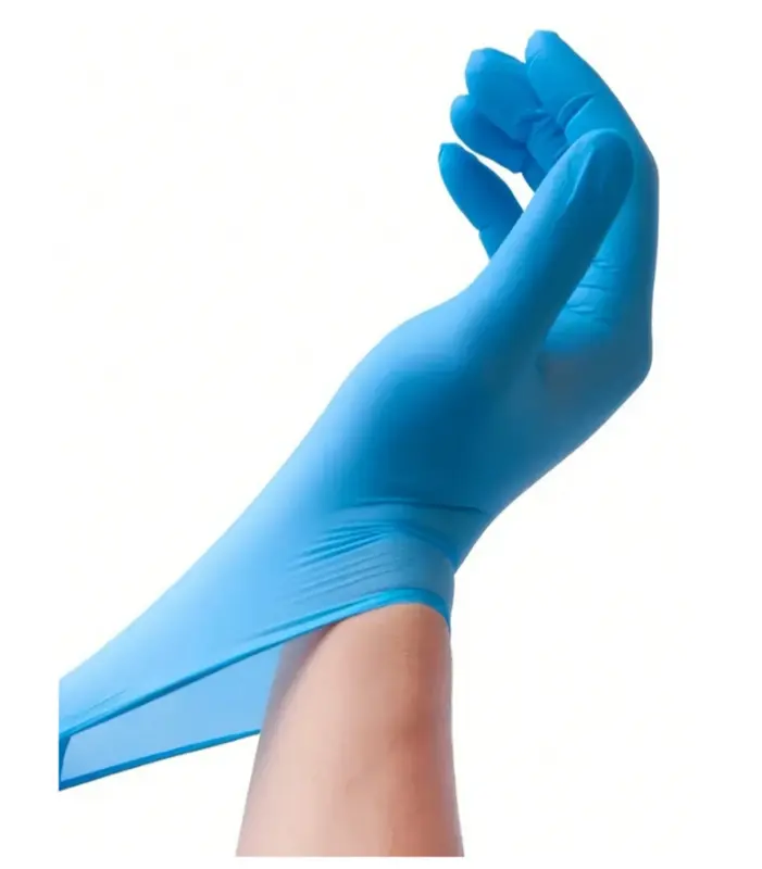 100pcs Multipurpose Nitrile Gloves - Waterproof, Anti-Static, Food-Safe & Durable 2