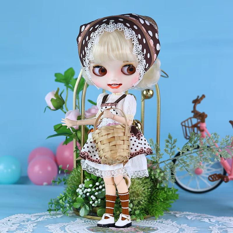 ICY DBS Blyth Doll BJD Joint Body White Skin Dopamine Girl Set 1/6 Toy 30cm Girl Gift Anime 5