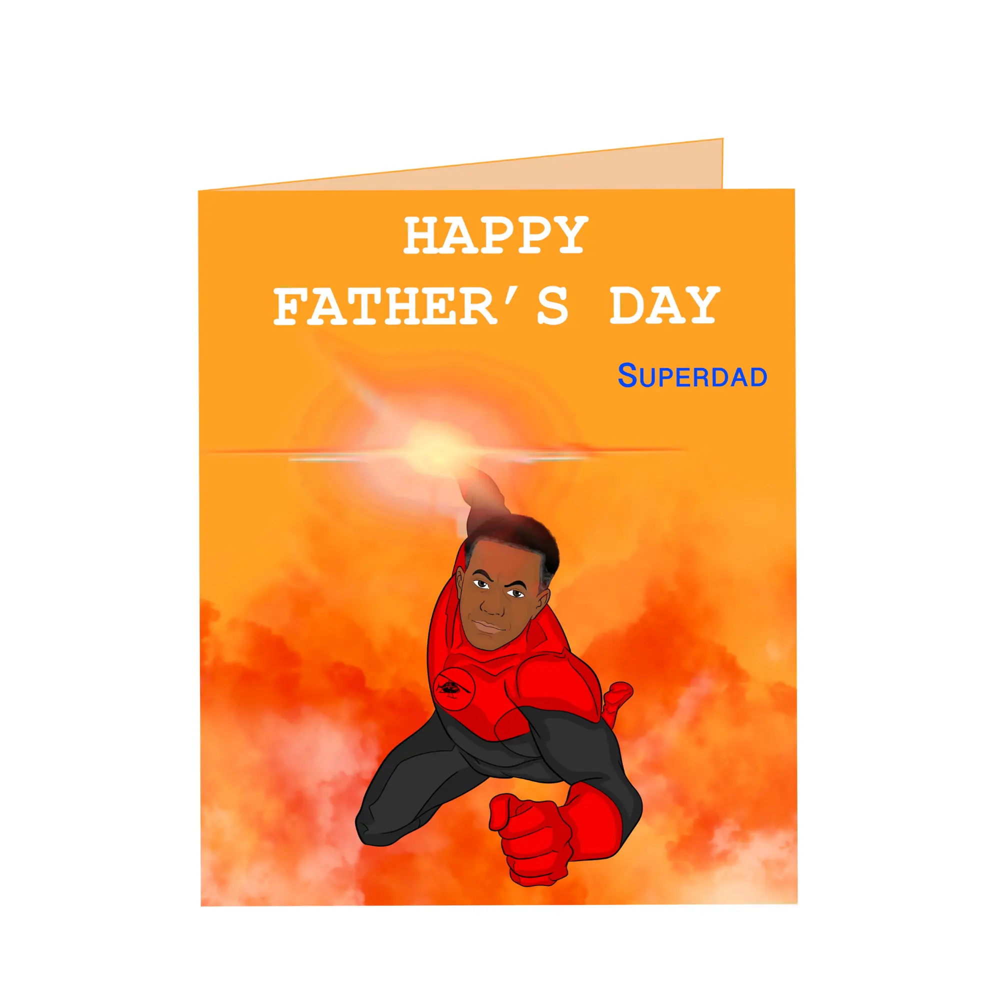 HS Fathers Day Card (Helicopter)