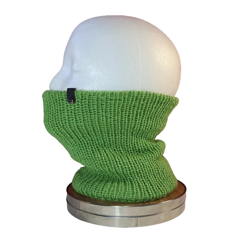 Cozy Knit Snood Neckwarmer for Men and Women - Versatile Fashion Accessory 3