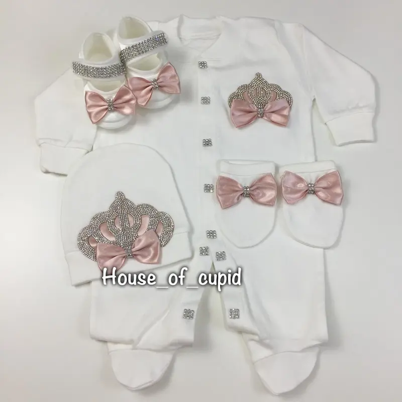 4piece baby crown set 4