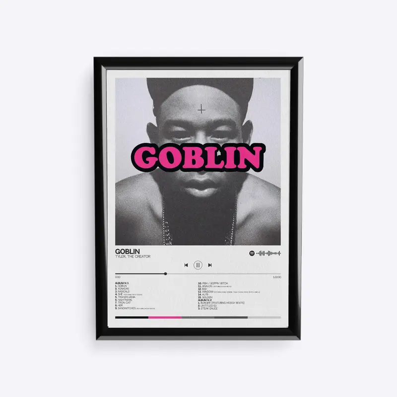 Tyler, the Creator wall art album PRINTS ONLY NO FRAMES Chromakopia, cherry bomb, call me if you get lost, flower boy, IGOR, wolf, goblin, Poster 1