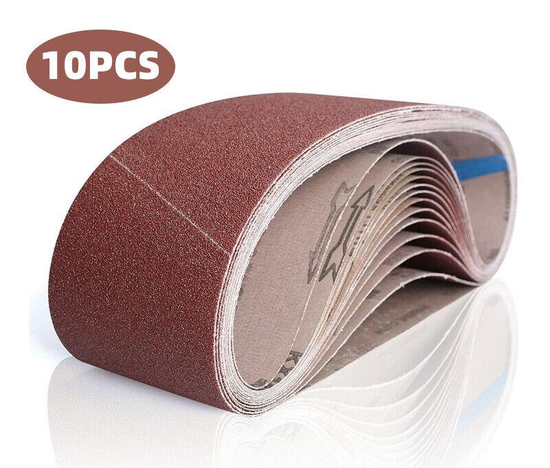 Product Introduction of 10Pack Sanding Belts 915X100mm Mixed Grade 60/80/120/150/240 Bosch Makita Sander 20