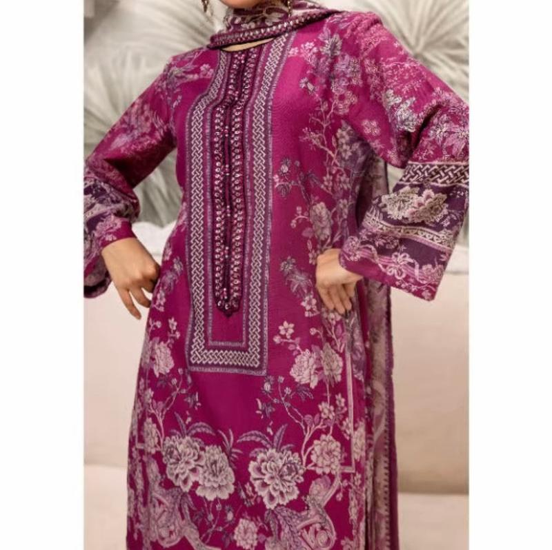 SIMRANS ‘Fiesta’ | Embroidered Khaddar Readymade | SM709 1