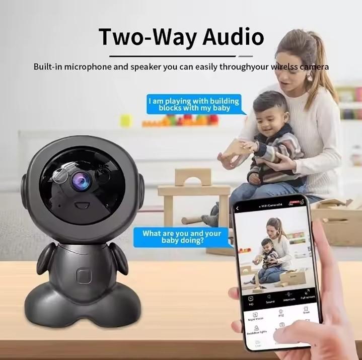 Product Introduction of WiFi IP Camera Wireless Indoor Robot with Two-Way Audio and Motion Detection for Baby Monitor and Robot Monitoring Security 10