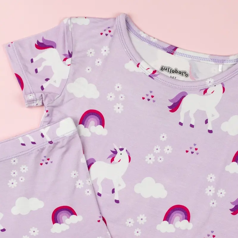 Unicorn Children's Short Sleeve Pyjamas 2
