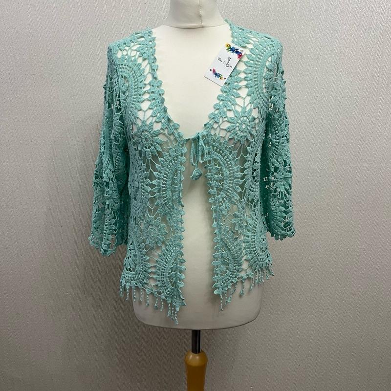 NEW Crochet Cardigan - With Tassels 2