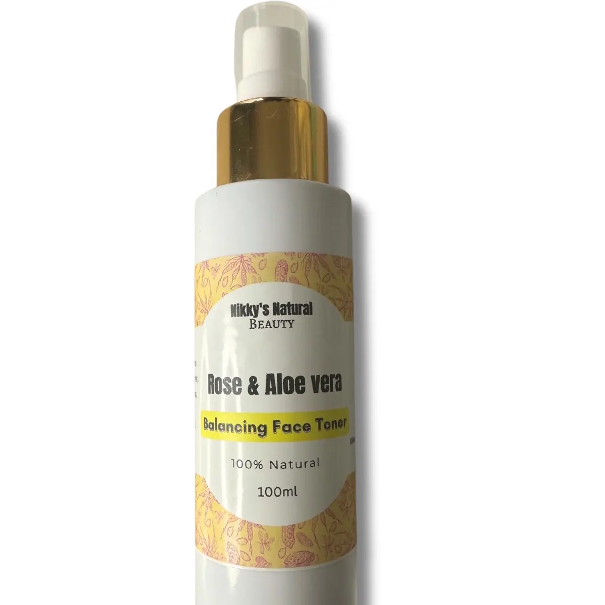 Balancing Rose Face Toner with aloe vera . Alcohol Free Sensitive Skin Skincare Hydrating