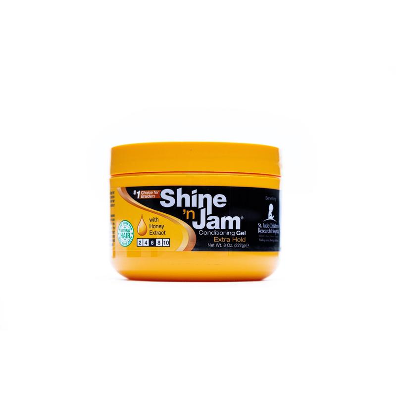 Ampro Shine N Jam Conditioning Gel Extra Hold With Honey Extract 227g-454g 2