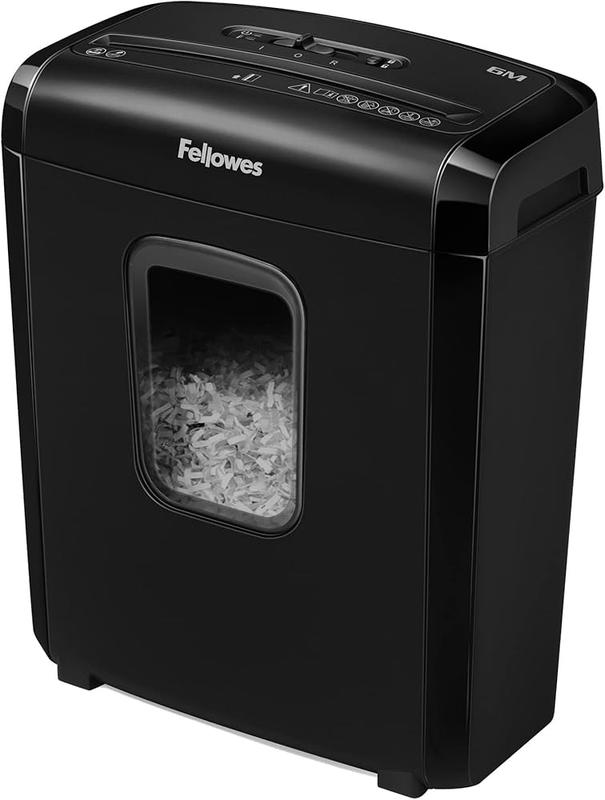 Fellowes P-30C 6 Sheet 15 Litre Cross Cut Shredder 1