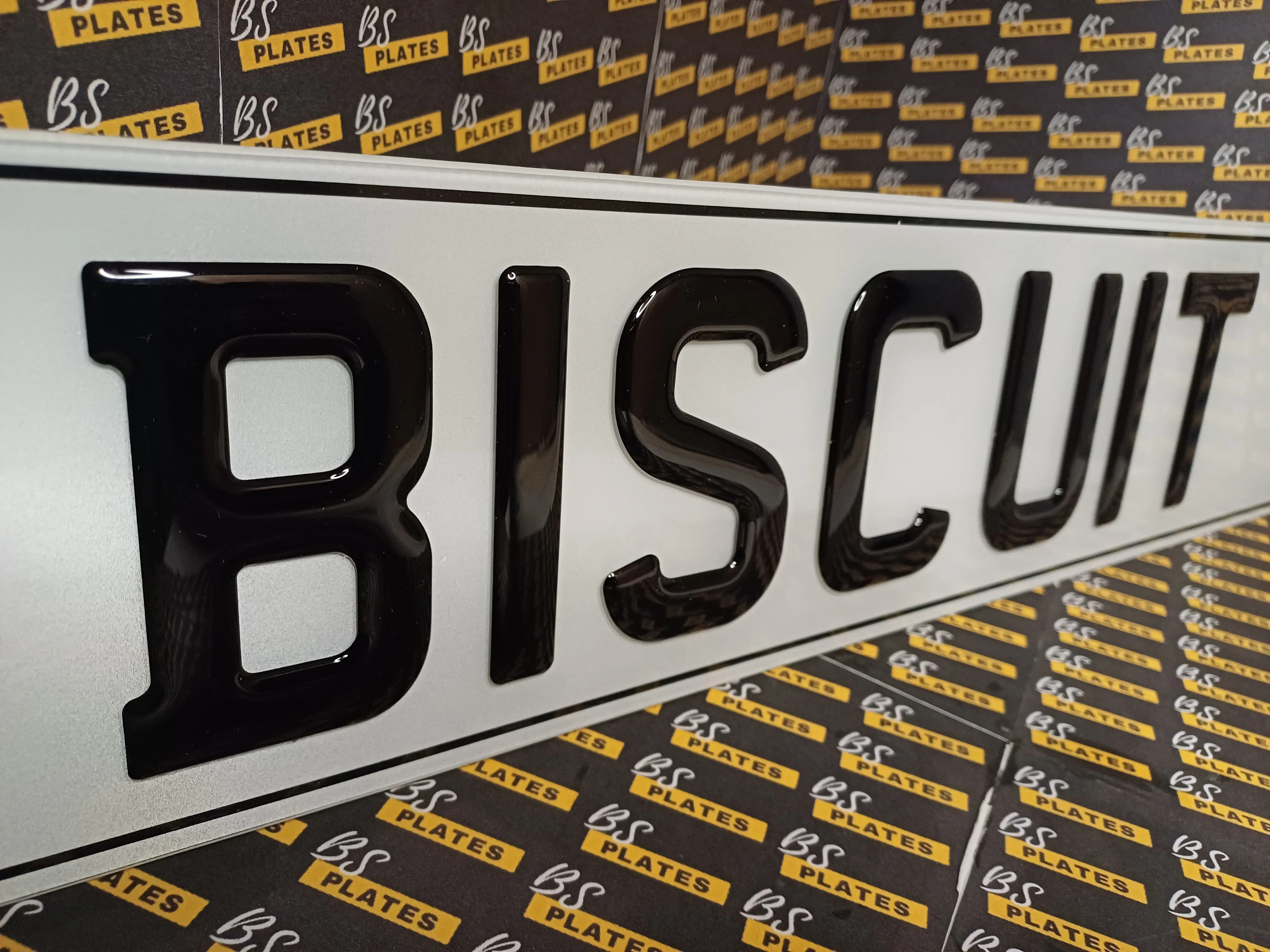 Custom 3D Gel Name Show Plate Sign | Personalised Wall Sign | Cars