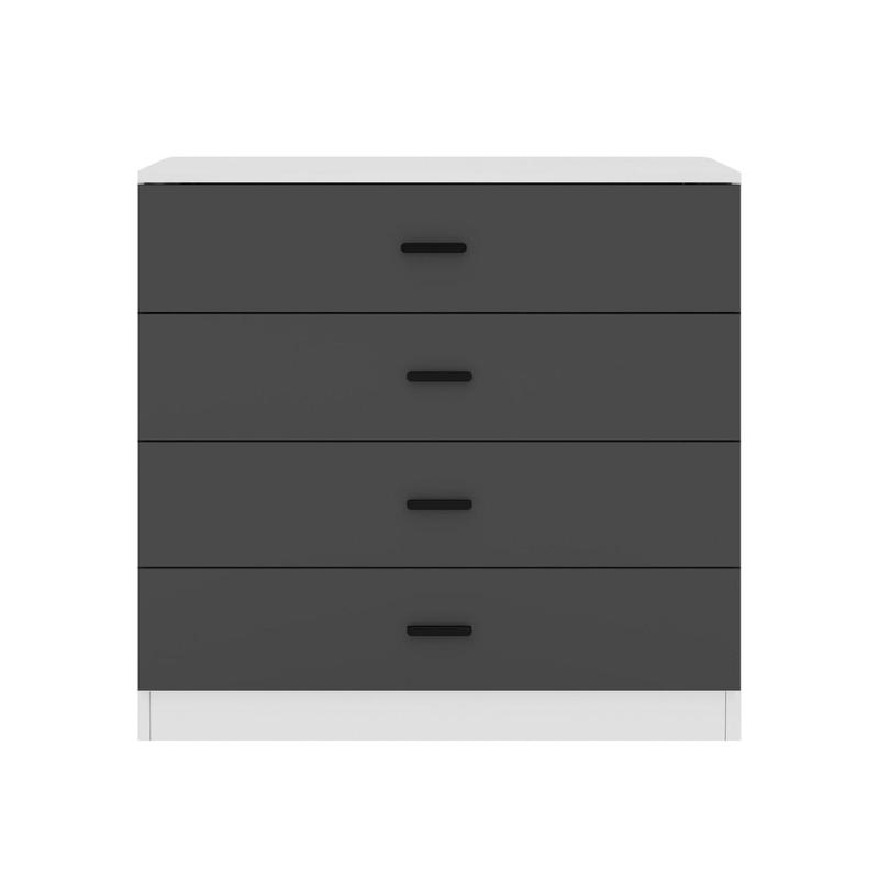 Contemporary White Chest of 4 Drawers For Good Storage 7
