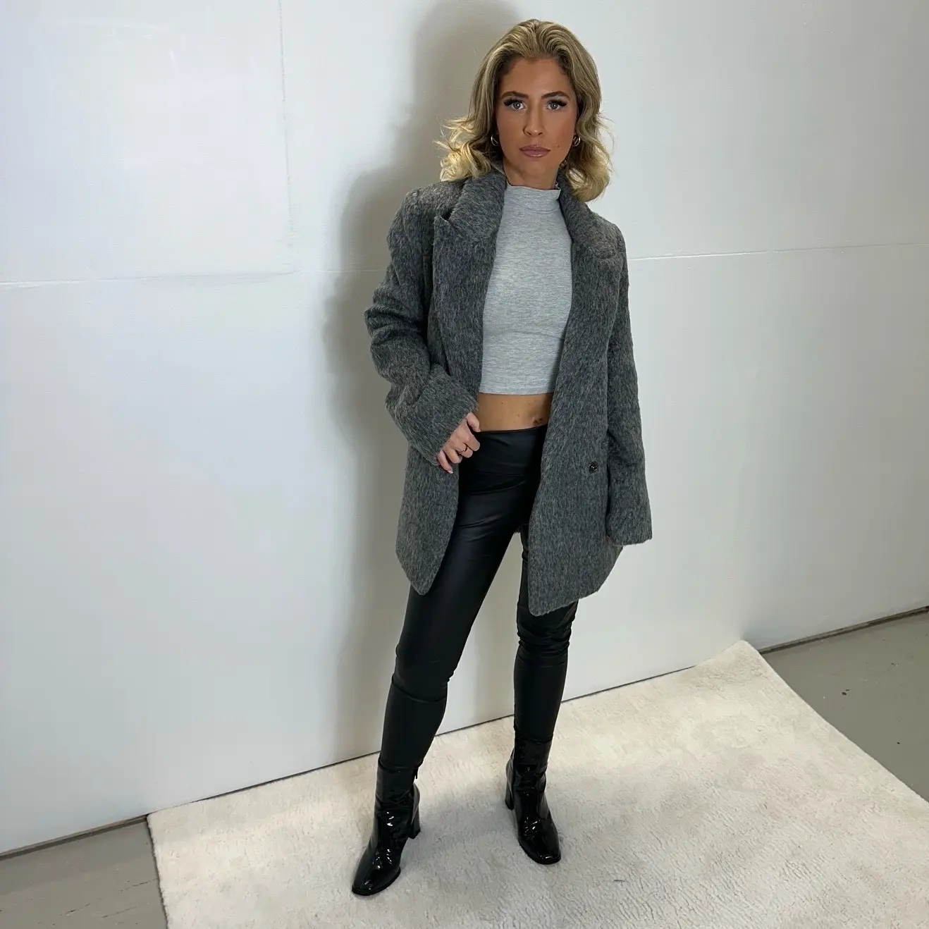Oversized mohair Blazer jackets, Size Xs to XL, Women's Daily Fashion, Ladies Blazer Jackets, All Seasons Blazer Jacket
