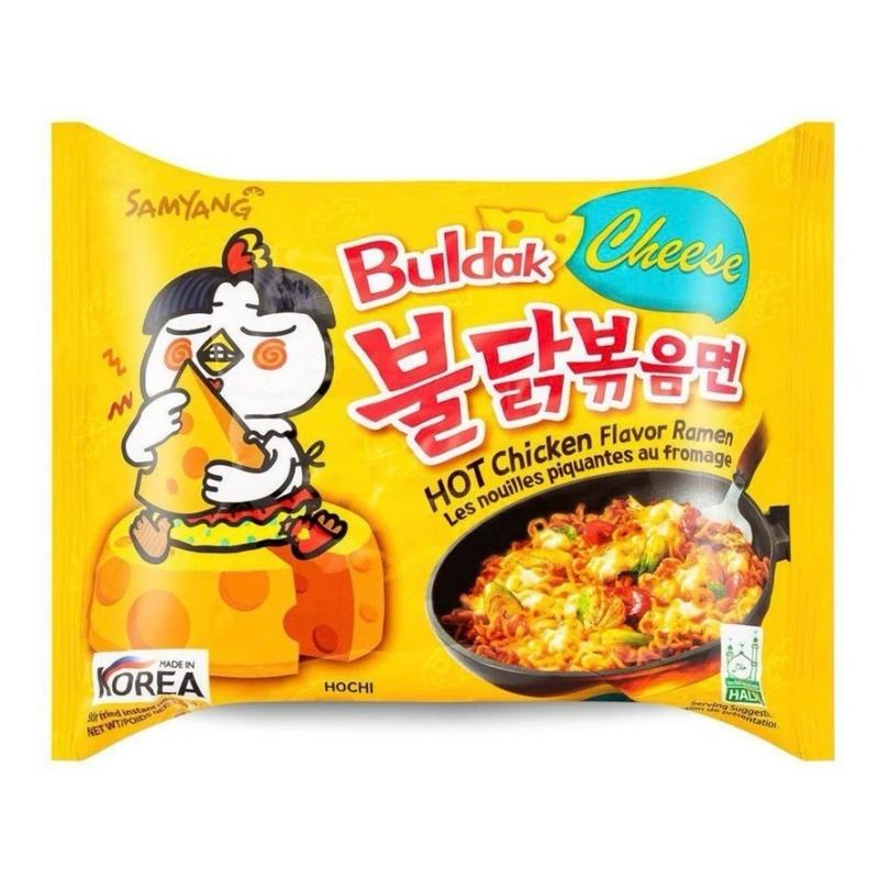 Halal 1 single pack Samyang Buldak 9 Different Flavors  Instant noodle ramen Korean Spicy Food Pansit Sesame Kimchi 2