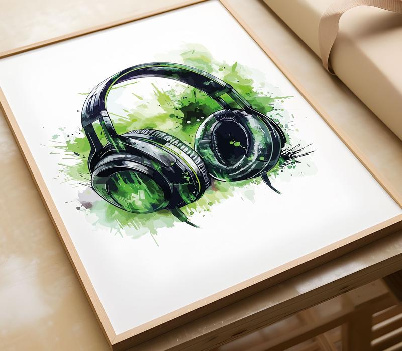 Graffiti Gaming Art Set - Urban Gaming Vibes - Set of 3 Gaming Wall Art - A4 and A3 Size Prints - Perfect Gift for Gamers - Colour Burst Gaming Prints - Gaming Ornaments - Cool Gaming Posters - Christmas Gifts - Birthday Gifts - Gamer Gifts - Gift For Son 2