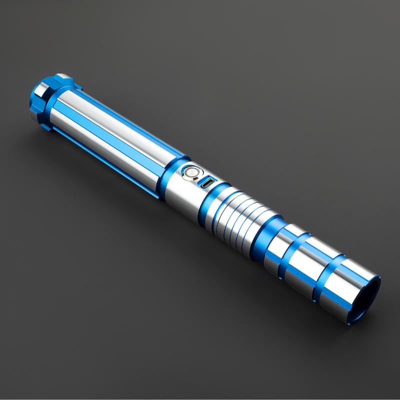No. 118 Baselit Blue Combat Lightsaber RGB Replica 1