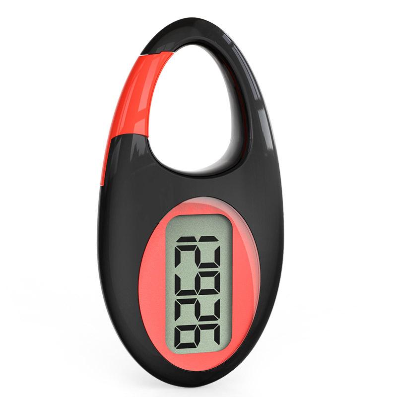 Simple Step Counter Walking 3D Pedometer With Lanyard 4