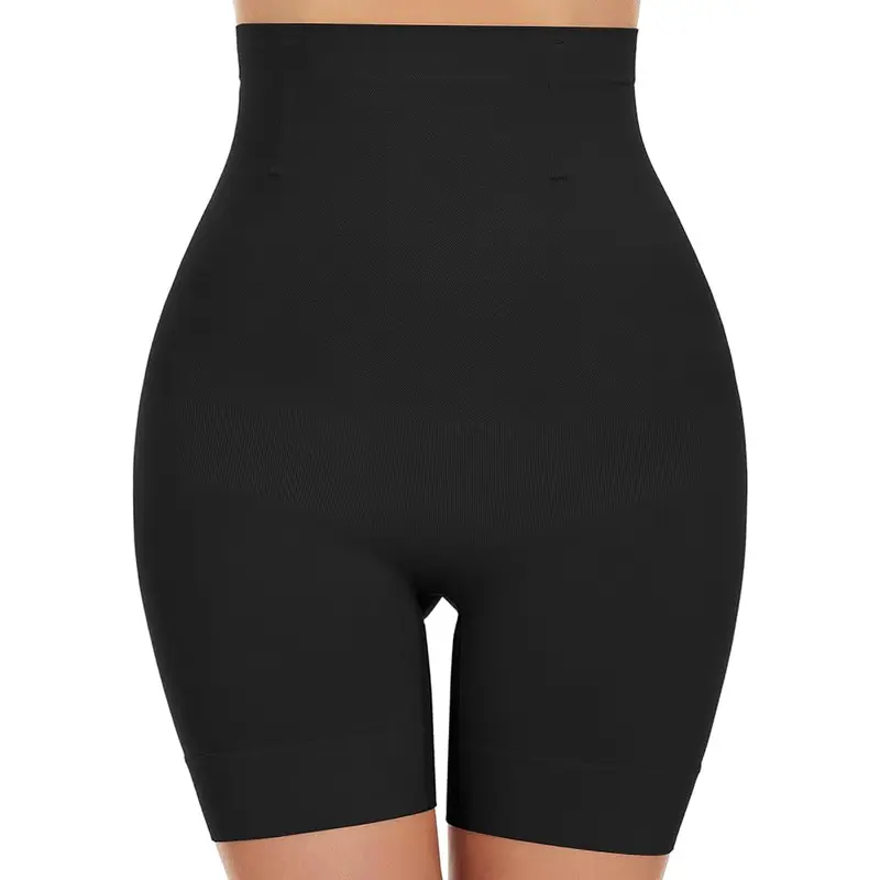 PloppyDolly 3PK Flexible Tummy Control Body Shaper Shorts, High Waisted Thigh Slimmer Smooths & Shapes Your Waist, Hips, and Thighs | Perfect for Everyday Wear or Special Occasions | Comfortable, Breathable Fabric for All-Day Support! Shapewear Womenswear 1