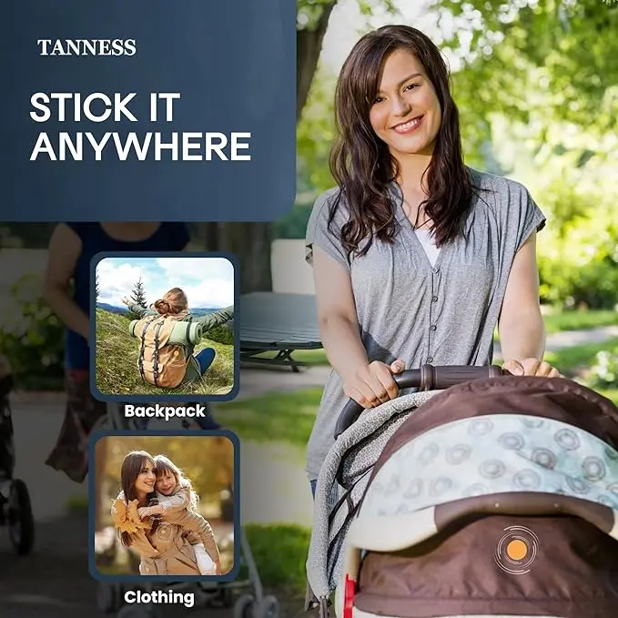 Tanness 120x Mosquito Patches - Natural Insect Repellent, Designed to Repel All Types of Mosquito, Midge & Insects 5