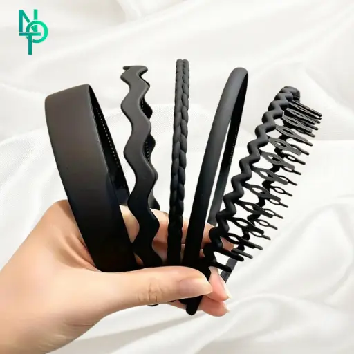 9pcs Fashionable Hair Hoop set | Multicolor Stylish Hair Hoop | Headbands with Comb | Hairbands for Women and Girls | UK Seller | Ready to Ship 8
