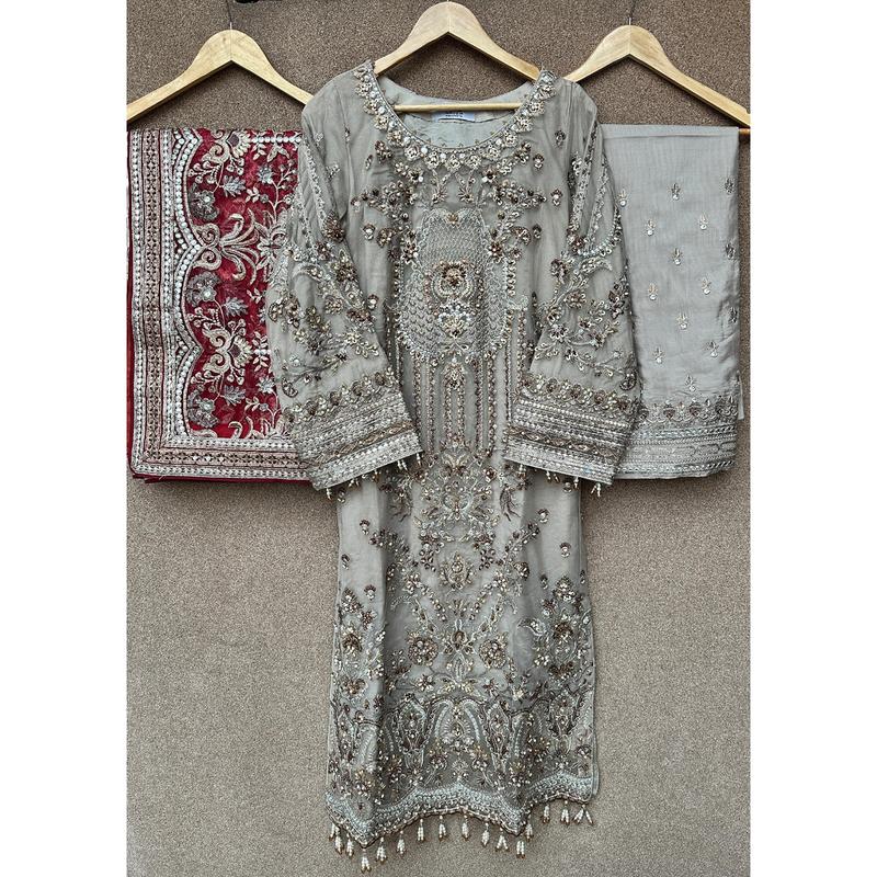 MBDR-14 - Readymade - Imrozia Embroidered Net Collection 2025 1