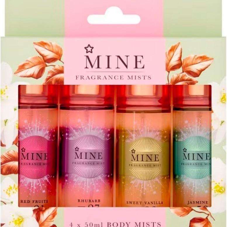 Mine Mist Gift Set - 4 x 50ml Fragrance Bottles 0