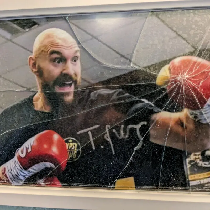 Tyson Fury smash frame. 1