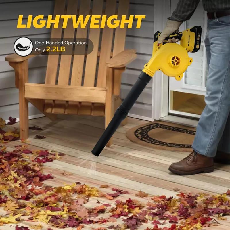 20V Battery 2-in-1 Electric Leaf Blower + Vacuum Cleaner UK 2