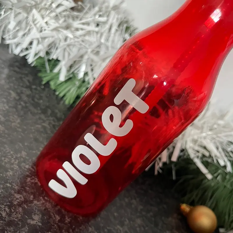 Personalised Elf Head Drinking Bottle 4