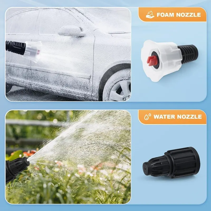2L Car Wash Pump Foam Sprayer Hand Held Wash Spray Bottle Snow Foam Detailing 7