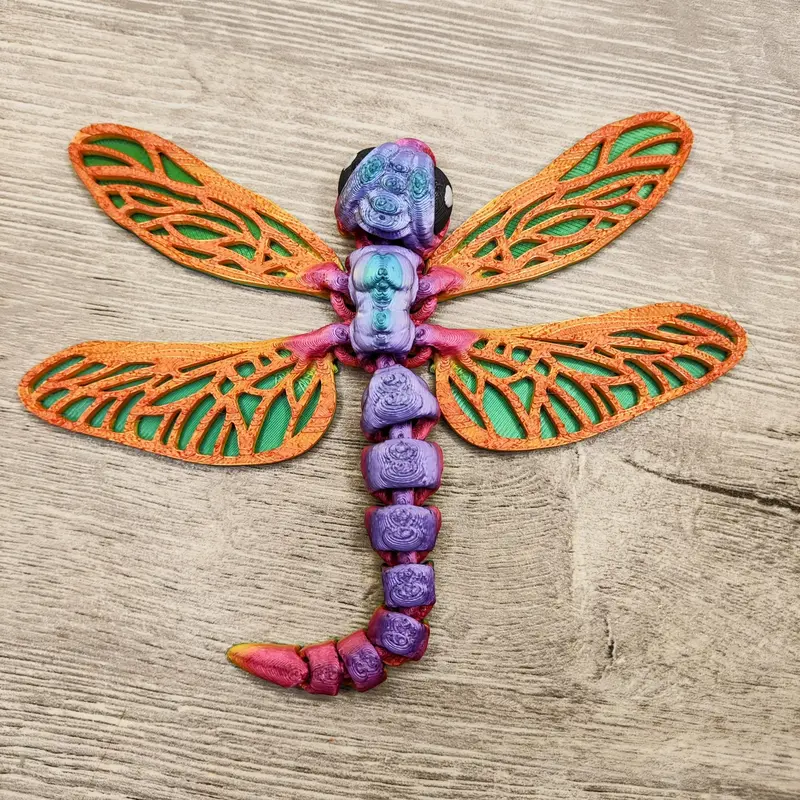 Cute Dragonfly 3D Printed Collectible - Limited Edition 4