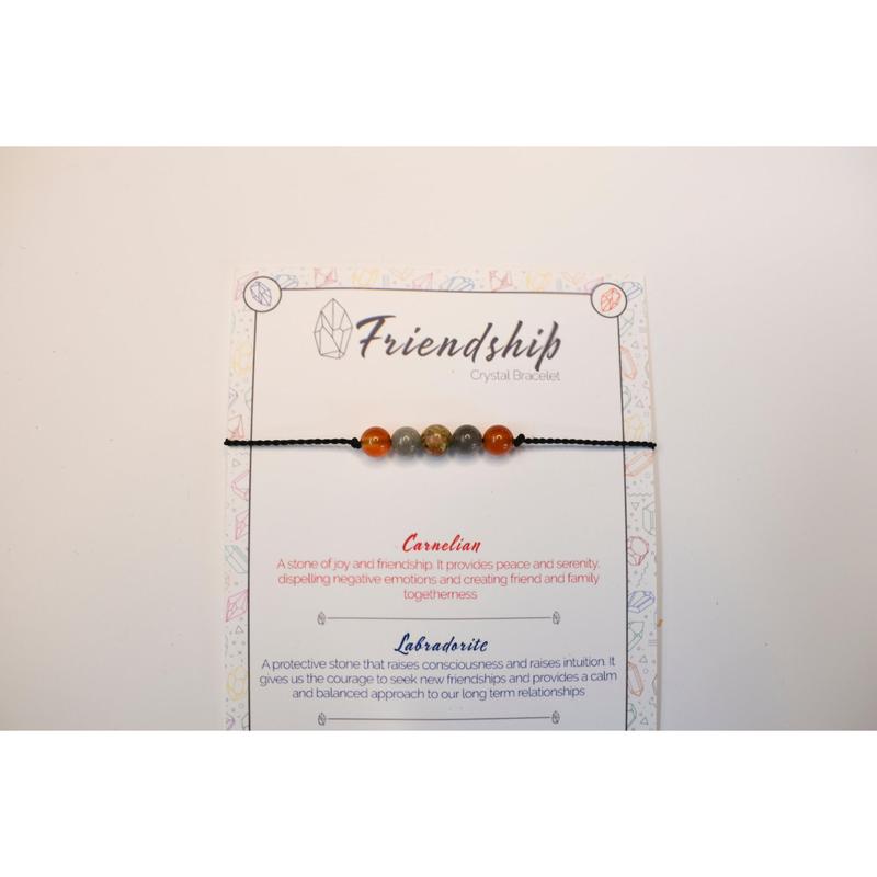 Friendship Crystal Bracelet - Natural Crystal Bead jewellery 4