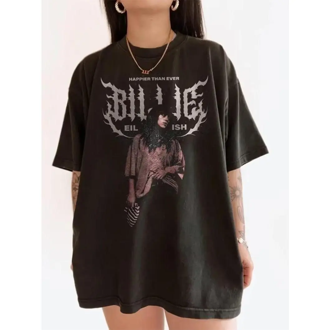 Billie Eilish Happier Than Ever Vintage Tour 2024 Shirt Sweatshirt