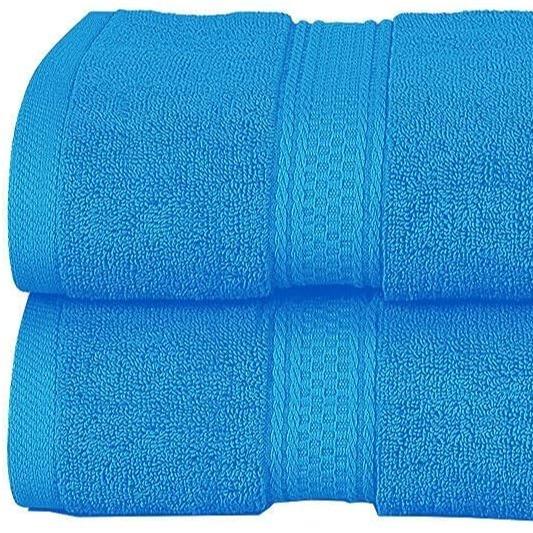 2 Pack Hand Towels 100% Cotton Quick Hand Dry Towels Soft Absorbent Quick Dry Reusable Quest Towels Size 50 x 80 cm Unisex  bathtowel quick-dry plain 5