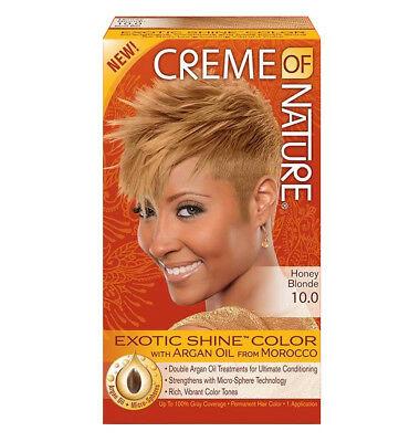 Creme Of Nature Exotic Shine Permanent Hair Dye With Argan Oil 8